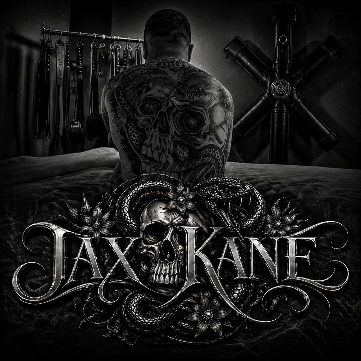 Jax Kane dark branded artwork